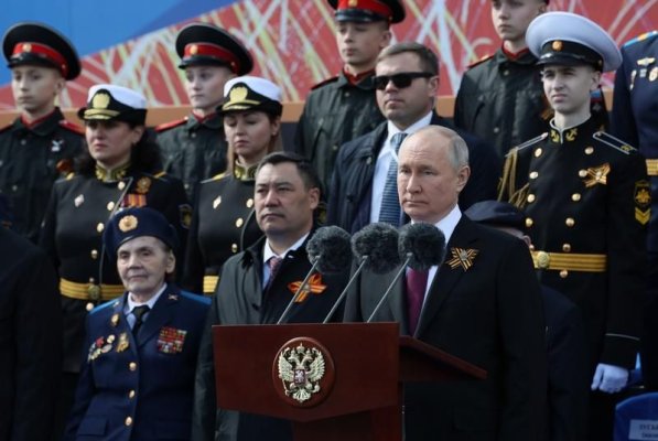 Vladimir Putin: Occidentul orchestrează un război împotriva Rusiei şi i-a îndemnat pe ruşi la „victorie“