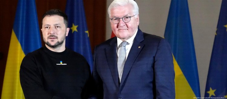 Zelenski a fost primit la Berlin de omologul său