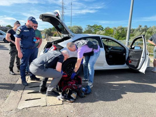 Bărbat depistat pozitiv la cocaină, pe autostrada A2