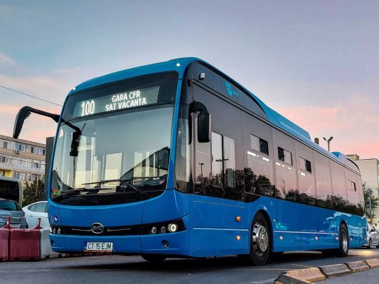 Posibile întârzieri ale autobuzelor pe liniile 100, 100C, 14, 44, 51 și 51B