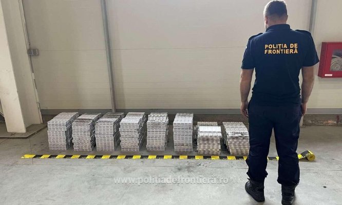 Un bărbat cercetat pentru contrabandă a rămas și fără mașină și fără țigări