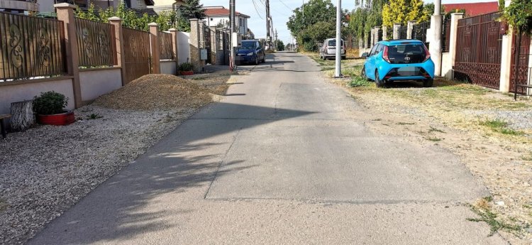 Atenție, șoferi! Se reabilitează carosabilul pe strada Ionel Teodoreanu din cartierul Palazu Mare.