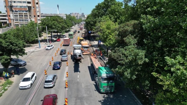 Atenție, șoferi! Restricții de circulație pe bulevardul 1 Mai!  