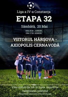 Primăria Hârșova invită locuitorii la fotbal