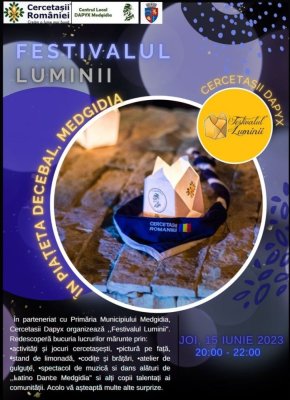 „Festivalul Luminii”, eveniment organizat în Medgidia