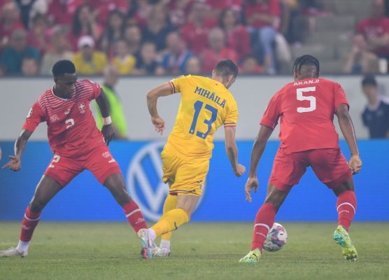 Elveția – România 2-2, în Grupa I din preliminariile pentru EURO 2024