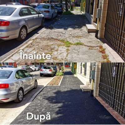 Au fost încheiate lucrările de reabilitare pe strada Vasile Lupu