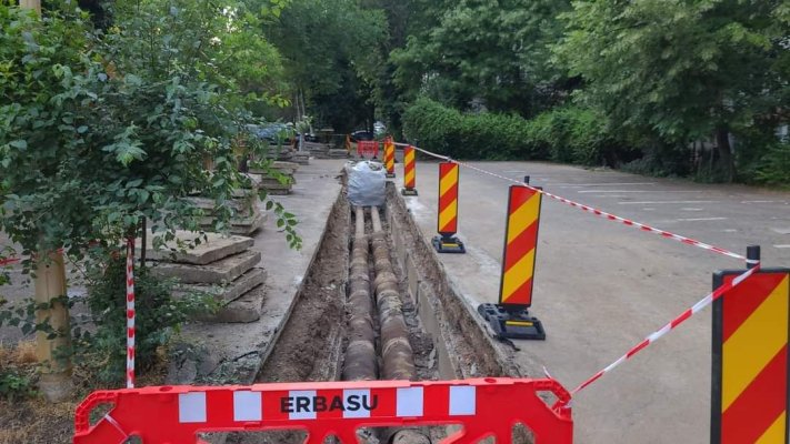 Continuă lucrările de reabilitare a rețelei de termoficare, în zona Badea Cârțan