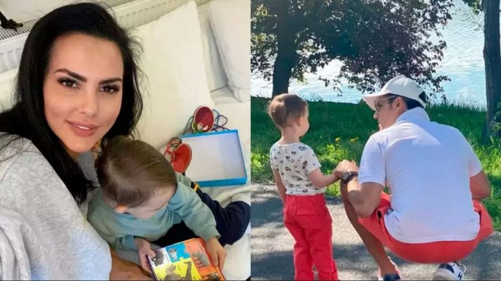 Lavinia Pîrva și Ștefan Bănică jr nu au bonă pentru băiatul lor. Cine are grijă de Alexandru