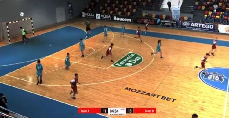 Un jucător de la juniori, la un pas să fie ucis, la un meci de handbal. Video