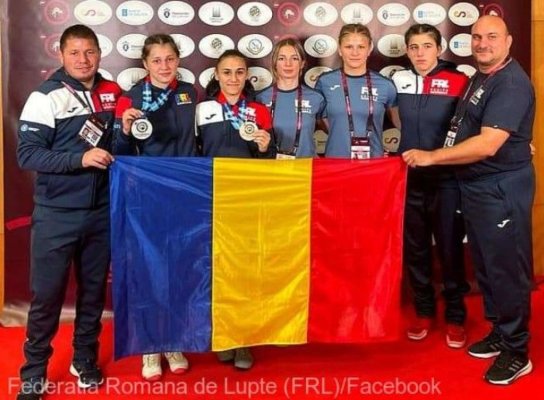Lupte: Georgiana Lircă a câştigat argintul, iar Georgiana Antuca a luat bronzul la Europenele Under-20