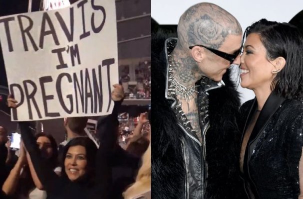 Kourtney Kardashian așteaptă primul copil cu Travis Barker. Cum a ales să facă publică vestea
