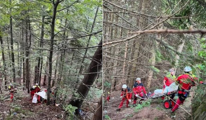 Un turist a murit după ce a căzut într-o râpă, la Cota 1400