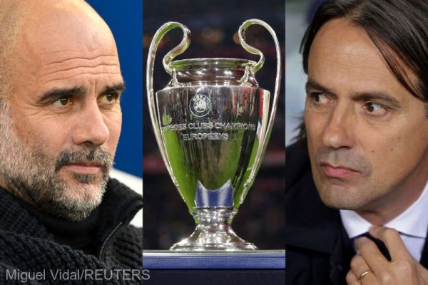 Fotbal: Manchester City şi Inter Milano luptă pentru trofeul Ligii Campionilor