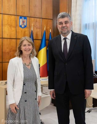 Ciolacu - întrevedere cu ambasadorul SUA