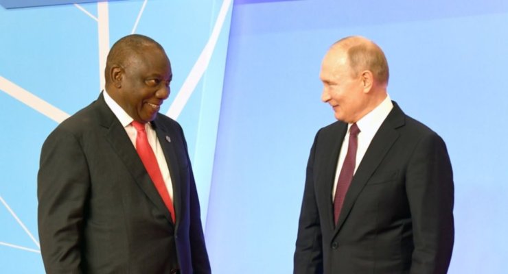 Mediere asupra Ucrainei: Preşedintele sud-african a sosit în Rusia