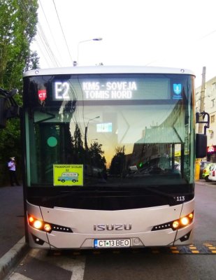 CT BUS suspendă traseele pentru elevi, pe perioada vacanței