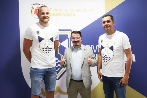 Echipa de baschet masculin CSM Constanța anunță primele achiziții pentru noul sezon: antrenorul Dan Fleșeriu și jucătorul Rolland Török