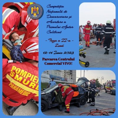 ISU Dobrogea organizează  faza zonală a Competiţiei naționale pentru descarcerare şi acordare a primului ajutor calificat