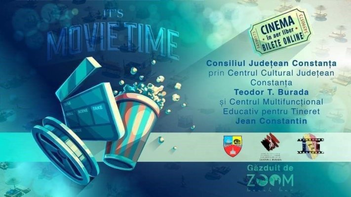 Filme pe plajă, la Zoom Beach