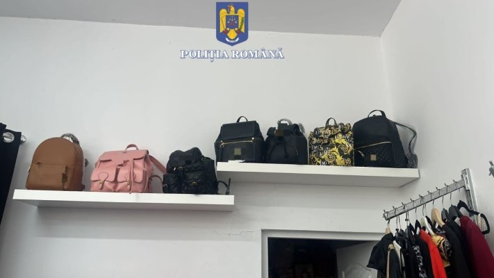 Produse contrafăcute în valoare de 290.000 de lei, confiscate de polițiștii constănțeni 