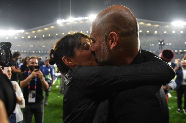 Guardiola și soția sa au oferit imaginea serii la Istanbul