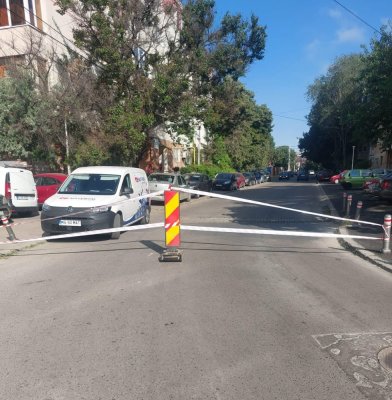 Atenție! Trafic restricționat pe strada B. P. Hașdeu 