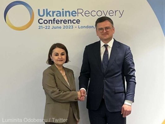 Odobescu: România va fi parte activă în procesul de reconstrucţie a Ucrainei