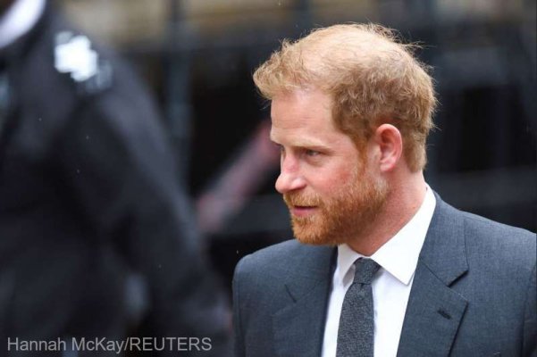 Prinţul Harry a obţinut în instanţă dreptul de a deschide un nou proces împotriva unui tabloid