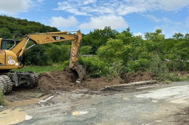 Un tronson al Drumului Judeţean 223, reabilitat şi modernizat