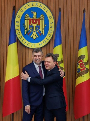 Ciolacu, întâlnire cu premierul moldovean: 