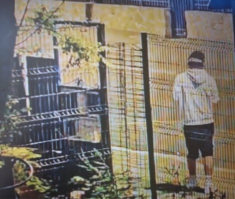 „Artist” prins de polițiștii locali după ce a mâzgălit o stație de autobuz 