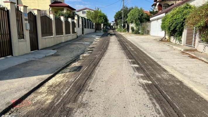 Lucrările de reabilitare a carosabilului se extind în cartierul Palazu Mare