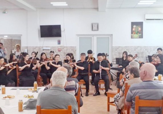 Concert de muzică clasică la Căminul pentru persoane vârstnice din Constanța