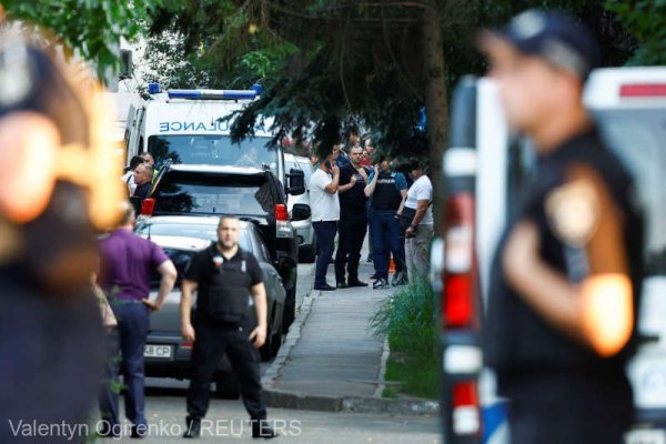 Ucraina: Doi răniţi într-un tribunal din Kiev după ce un bărbat ar fi detonat un dispozitiv exploziv