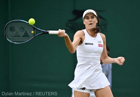 Tenis: Sorana Cîrstea, eliminată la Wimbledon