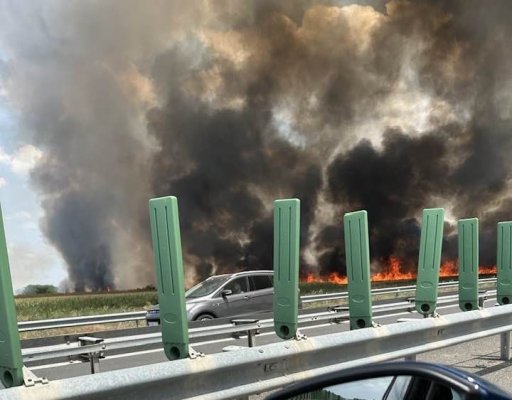 Atenție, șoferi! Trafic oprit pe A2, sensul de mers către București