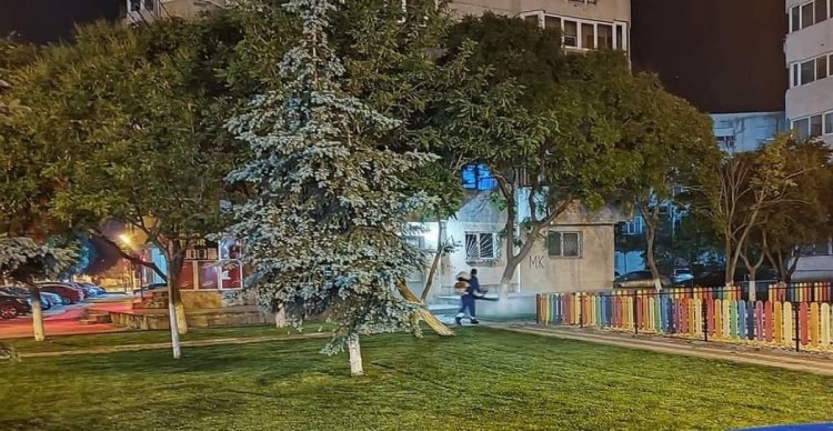 O nouă etapă de dezinsecție terestră și aeriană în orașul Năvodari!