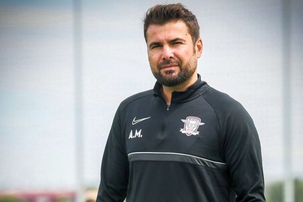 Adrian Mutu, impresii după debutul cu victorie pe banca CFR-ului 