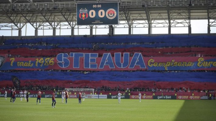 CSA Steaua, amendat cu 57.000 de lei de Comisia de Disciplină a FRF