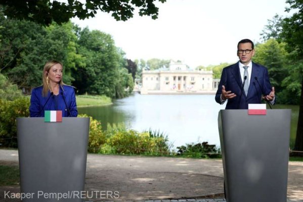 Premierii italian şi polonez cer ''închiderea frontierelor externe ale UE'' pentru a combate migraţia