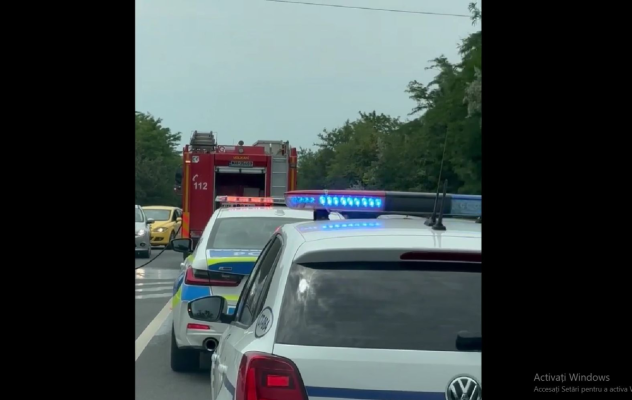Circulația paralizată spre sudul litoralului, din cauza unor accidente. Video