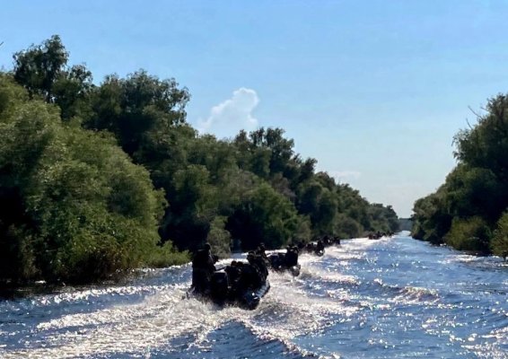 Exercițiul „Riverine Spartan 23”, instrucție în Delta Dunării