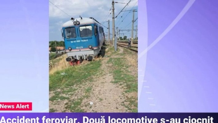 Un nou accident feroviar în Roșiori Nord