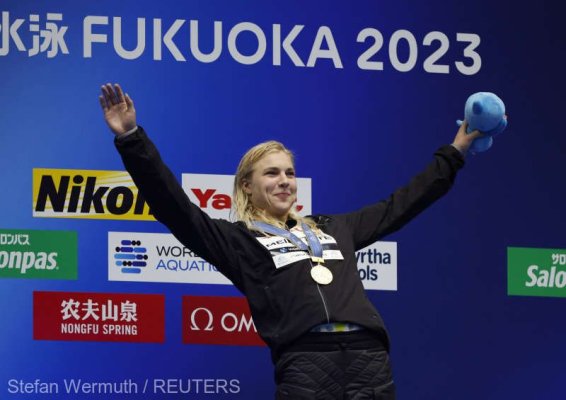 Înot: CM 2023 - Aur şi record mondial pentru Ruta Meilutyte la 50 m bras