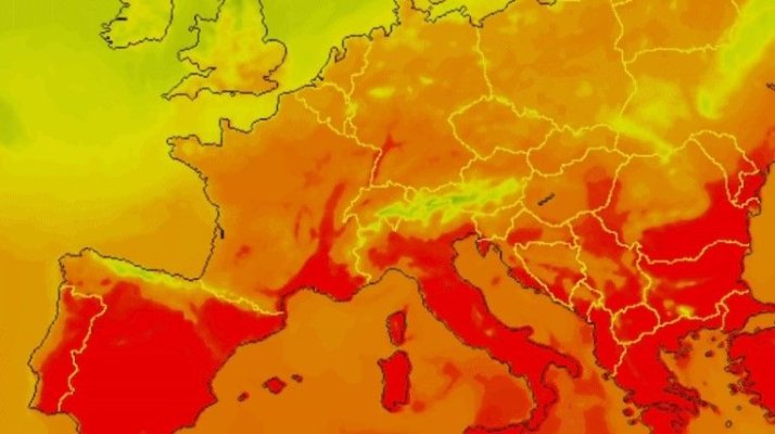 Săptămână de iad în Europa: Temperaturile vor crește până la 48 de grade