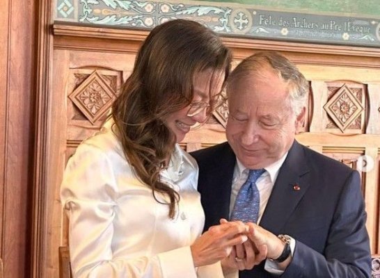 Actriţa Michelle Yeoh s-a căsătorit cu Jean Todt după o logodnă de 19 ani