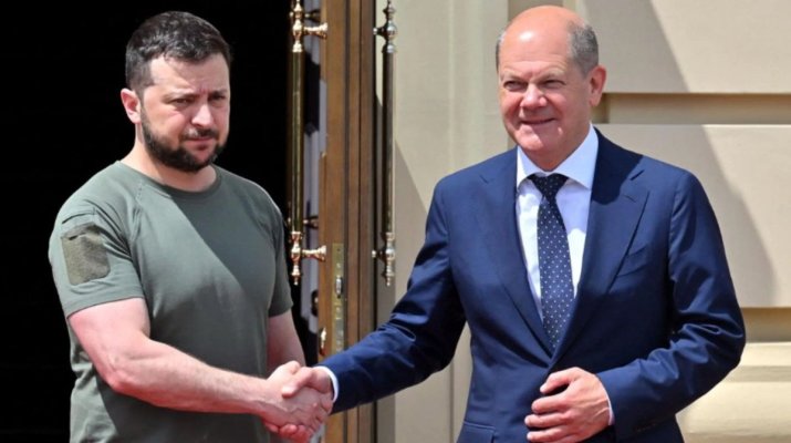 Scholz şi Zelenski cer prelungirea acordului privind cerealele ucrainene