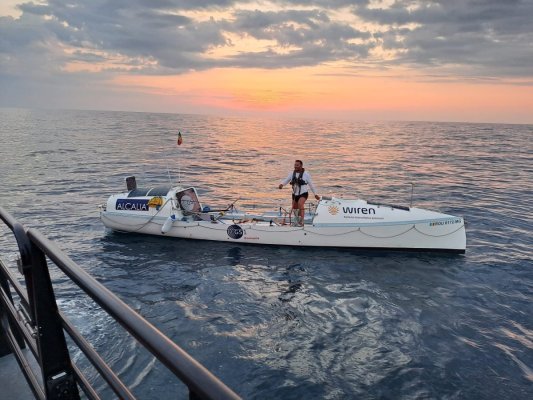 ARSVOM a intervenit în apropiere de Mangalia, pentru a-l salva pe sportivul Alex Dumbravă