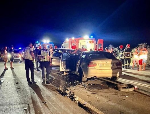 Ce spun polițiștii despre accidentul de la ieșire din Lumina 